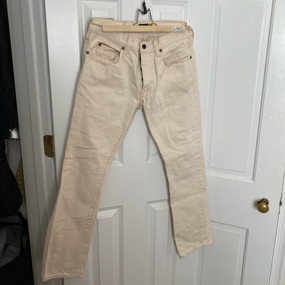 J Crew Cream Colored Jeans